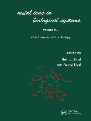 cover image of Metal Ions in Biological Systems, Volume 23